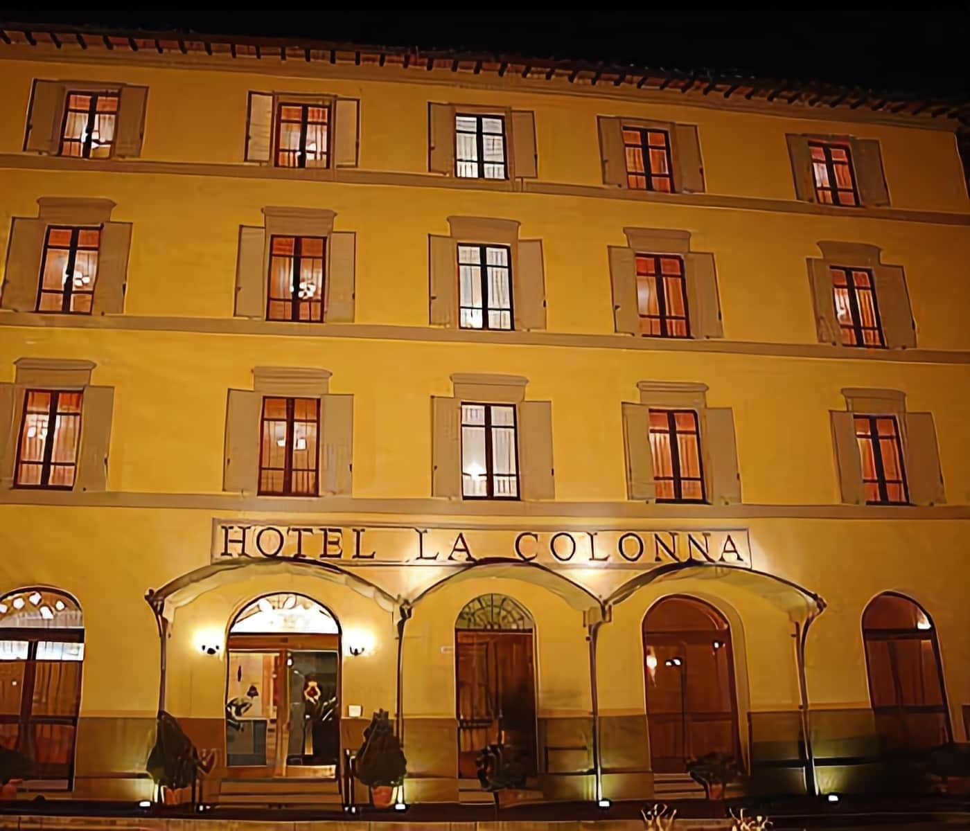 Hotel La Colonna Сиена Экстерьер фото